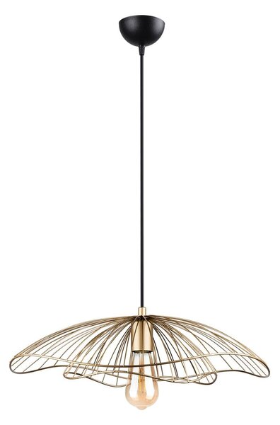 Závesné svietidlo v zlatej farbe Squid Lighting Root, výška 111 cm