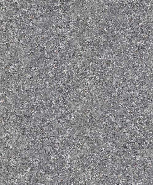 DIMEX | Vliesová tapeta na stenu 1030210V | 0,53 x 10,05 m | šedá, medená, metalická