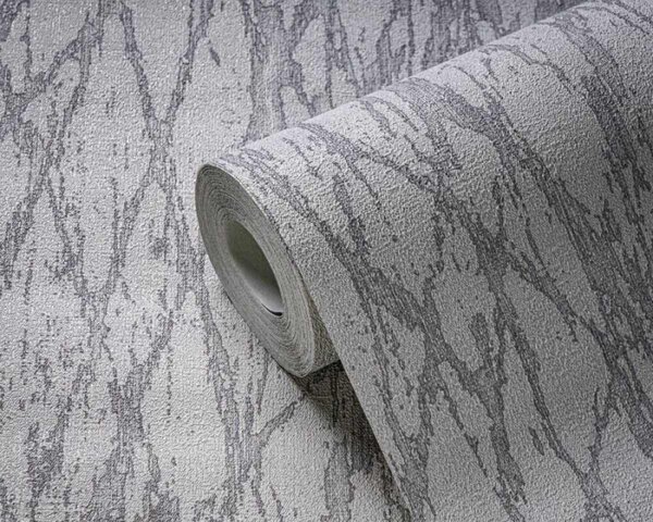 A.S. Création | Vliesová tapeta na stenu Smart Surfaces 39563-2 | 0,53 x 10,05 m | krémová, šedá