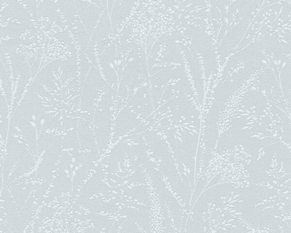 A.S. Création | Vliesová tapeta na stenu Pure Elegance 39766-4 | 0,53 x 10,05 m | biela, modrá, zelená