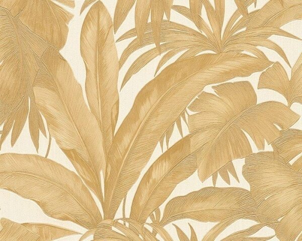 A.S. Création | Vliesová tapeta na stenu Versace 96240-4 | 0,70 x 10,05 m | biela, zlatá