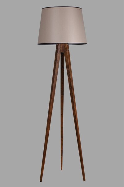 ASIR Stojacia lampa TRIPOD orech