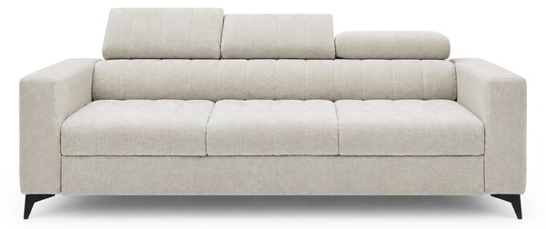 Sofa Nardo s funkciou spania - svetlý béžový šenil Vibe 06