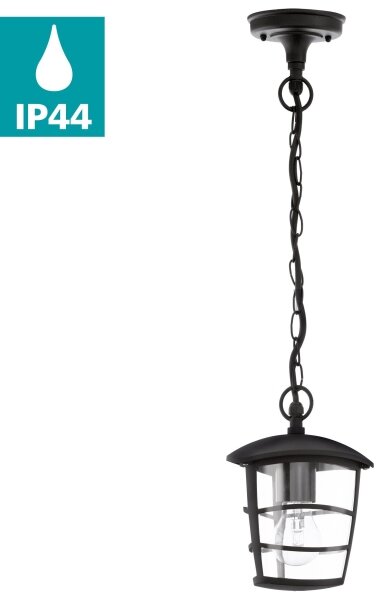 Eglo 93406 - Vonkajší LED luster ALORIA 1xE27/8,5W/230V IP44