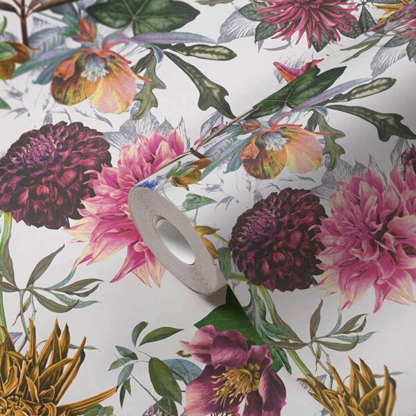 A.S. Création | Vliesová tapeta na stenu Dream Flowery 38175-4 | 0,53 x 10,05 m | viacfarebná