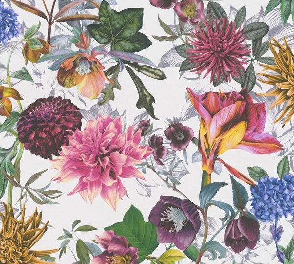 A.S. Création | Vliesová tapeta na stenu Dream Flowery 38175-4 | 0,53 x 10,05 m | viacfarebná