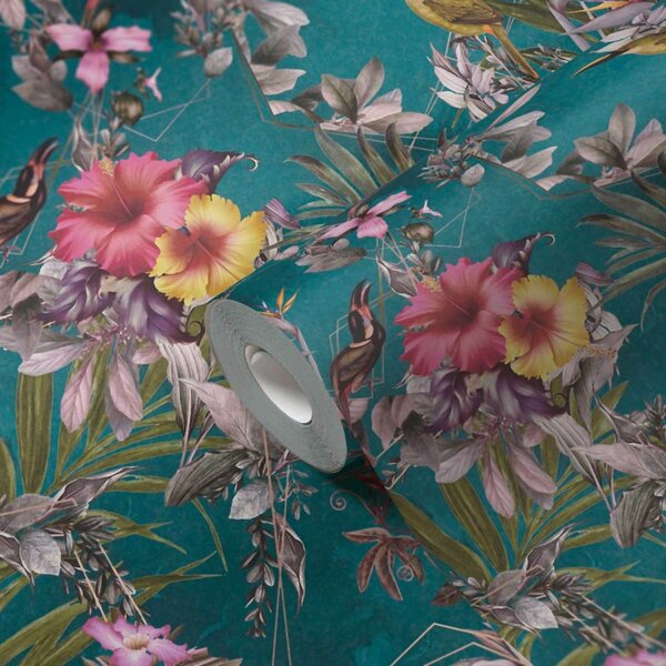A.S. Création | Vliesová tapeta na stenu Dream Flowery 38178-3 | 0,53 x 10,05 m | viacfarebná