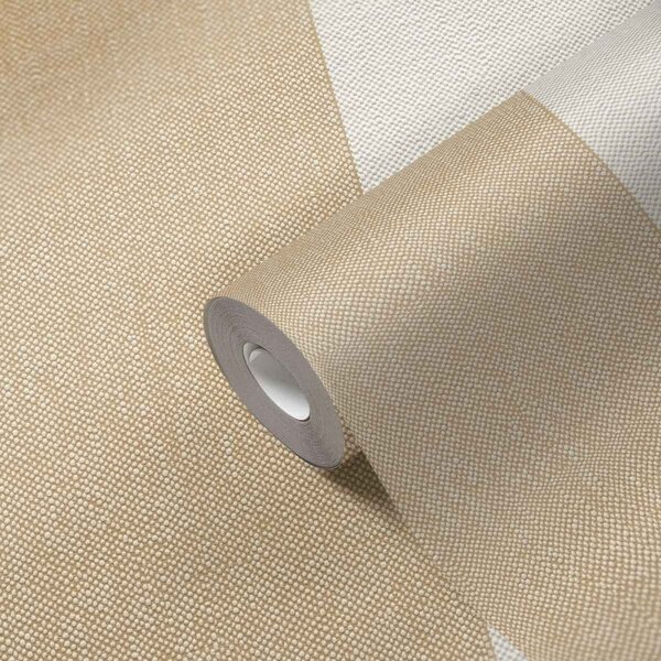 A.S. Création | Vliesová tapeta na stenu Pure Elegance 3979-42 | 0,53 x 10,05 m | krémová, oranžová