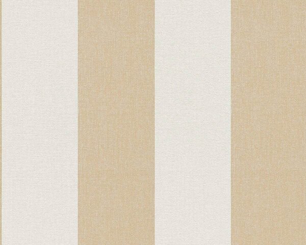 A.S. Création | Vliesová tapeta na stenu Pure Elegance 3979-42 | 0,53 x 10,05 m | krémová, oranžová