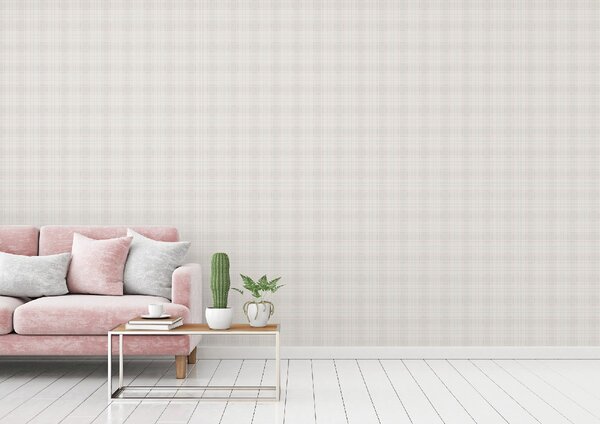 A.S. Création | Vliesová tapeta na stenu Maison Charme 39072-1V | 0,53 x 10,05 m | zelená, krémová, ružová