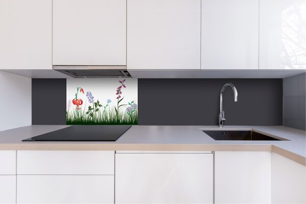 DIMEX | Dibond doska za kuchynskú linku | DBW-06040-182 Lúčny design | 60 x 40 cm