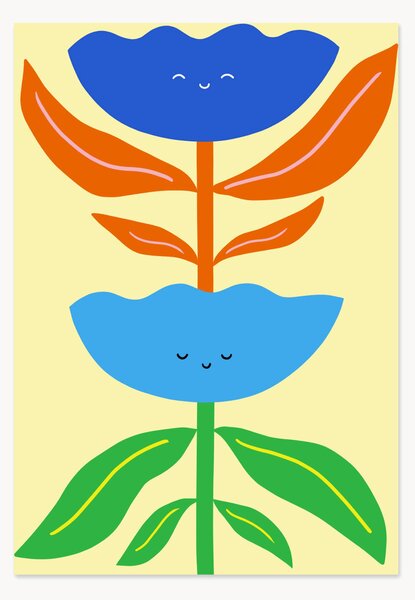 Plagát Hi Flower 02