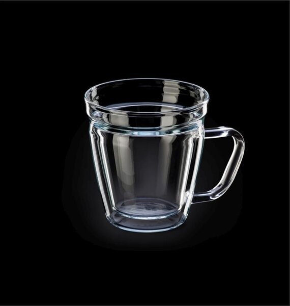 SIMAX LUNGO ŠÁLKY S DVOJITOU STENOU 180ML SADA 2KS