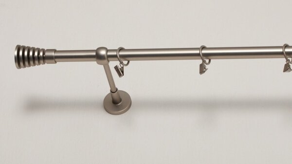 Garniže kovové jednoradové exclusive satyna priemere 19 mm - Sigma 1,2 m