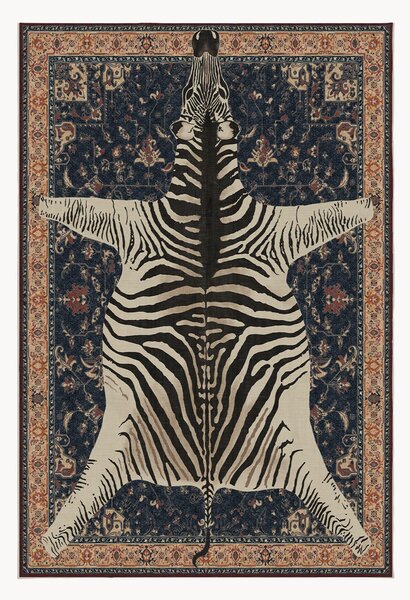 Umývateľný koberec's nízkym vlasom Safari by Iris Apfel