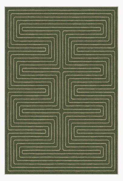 Umývateľný koberec's nízkym vlasom Labyrinth by Jonathan Adler