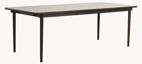 Rozkladací jedálenský stôl z dubového dreva Fairmount, 220/265 x 95 cm