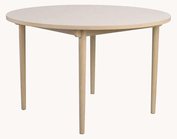 Okrúhly jedálenský stôl Fairmount, Ø 120 cm
