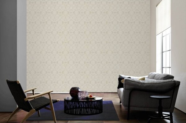 A.S. Création | Vliesová tapeta na stenu Versace 37049-3 | 0,70 x 10,05 m | krémová, béžová