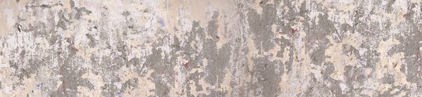 DIMEX | Fototapeta do kuchyne Excentrická textúra steny KI-260-152 | 260 x 60 cm | krémová, šedá