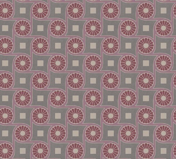 A.S. Création | Vliesová tapeta na stenu Art of Eden 39060-2 | 0,53 x 10,05 m | béžová, šedá, vínová