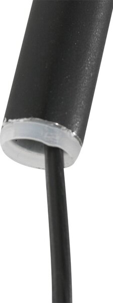 Nástenné svetlo Sparkled Light 4408ZW čierna/prírodný bambus, E27, Čierna, Obývacia izba / jedáleň, kov, Nástenné svietidlo