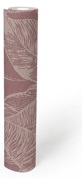 A.S. Création | Vliesová tapeta na stenu Natural Living 38663-4 | 0,53 x 10,05 m | fialová, béžová, ružová, vínová