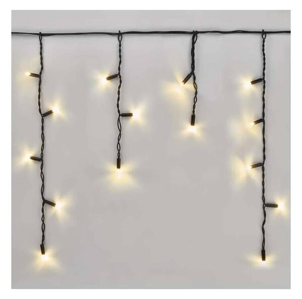 LED vonkajší reťaz 50xLED/3x0,4m IP44 teplá biela