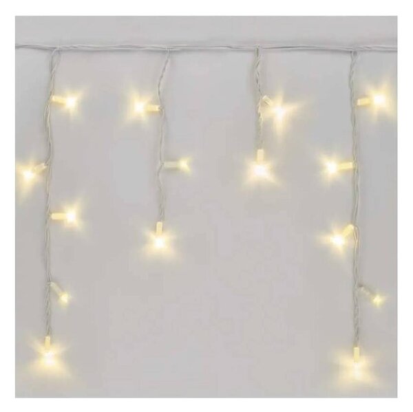 LED Vonkajší reťaz 50xLED/3x0,4m IP44 teplá biela