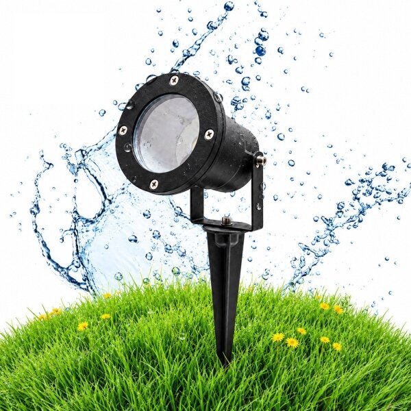 BRILAGI - Vonkajšie svietidlo TERRA 1xGU10/50W/230V IP65 čierne