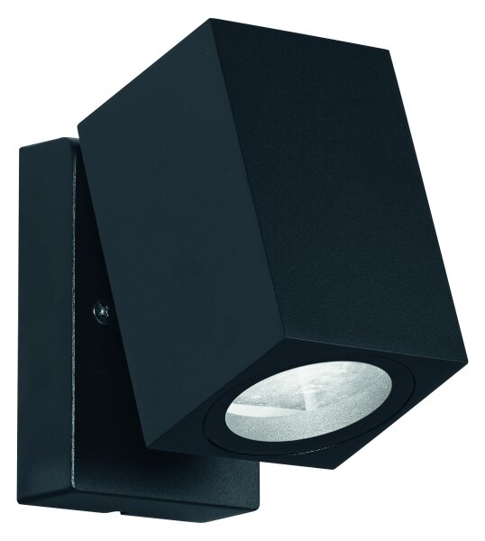 Osram - Vonkajšie nástenné svietidlo ENDURA CLASSIC 1xGU10/35W/230V IP44 čierna