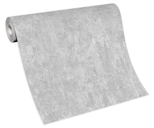 DIMEX | Vliesová tapeta na stenu WPE-901652 | 0,53 x 10,05 m | šedá, metalická, strieborná