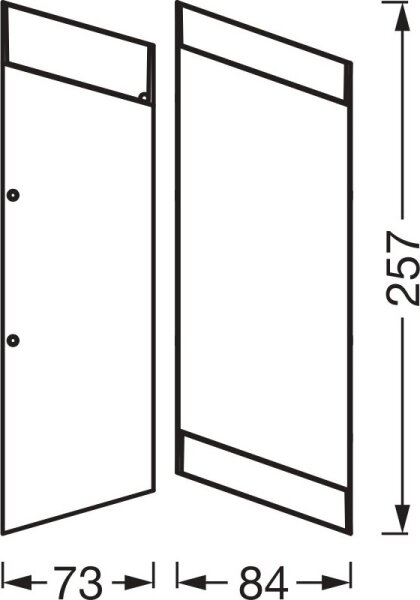 Osram - Vonkajšie nástenné svietidlo ENDURA CLASSIC 2xGU10/5W/230V IP54