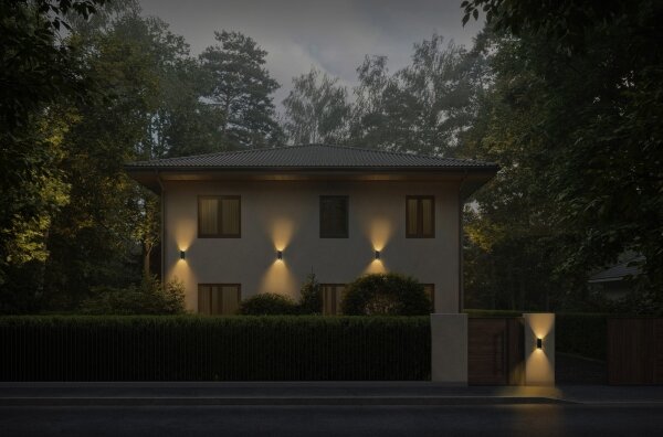 Osram - Vonkajšie nástenné svietidlo ENDURA CLASSIC 2xGU10/5W/230V IP54