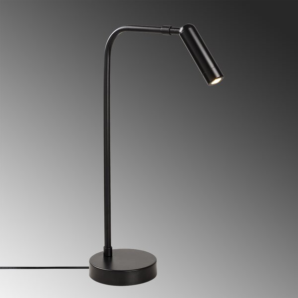 ASIR Stolová lampa UGUR čierna