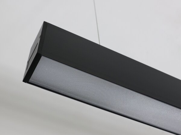 LED luster na lanku LED/55W/230V 3000/4000/6500K 120 cm čierna