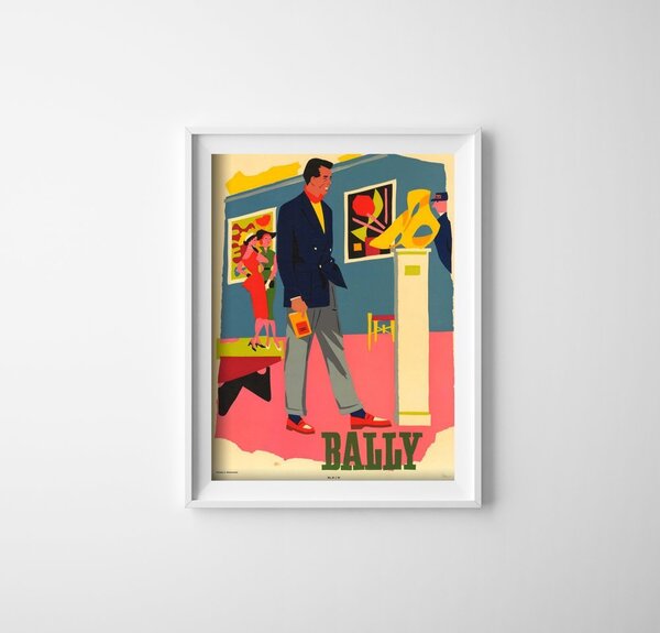 Poster na stenu Poster na stenu Reklama na obuv Bally
