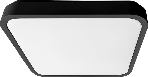 Brilagi - LED kúpeľňové stropné svietidlo ZENNA LED/12W/230V 24x24 cm IP44 čierna