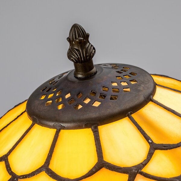 Brilagi - Tiffany vitrážová stolová lampa MARGARET 1xE27/40W/230V