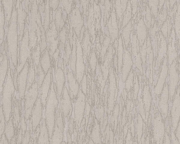 A.S. Création | Vliesová tapeta na stenu Smart Surfaces 39563-3 | 0,53 x 10,05 m | šedá, metalická