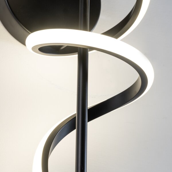 ONLI - LED Nástenné svietidlo TWIST LED/25W/230V 4000K čierna