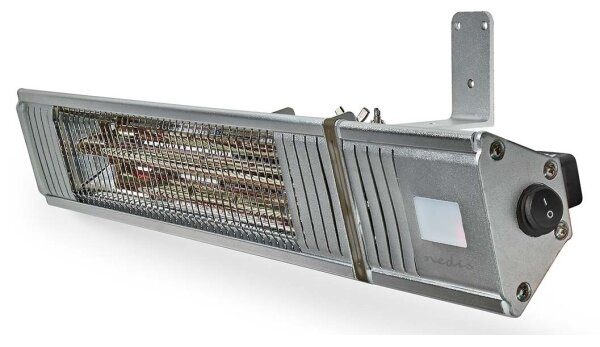 Nedis HTPA30ESS - Vonkajšie elektrické vykurovacie teleso 2000W/230V IP65 + DO