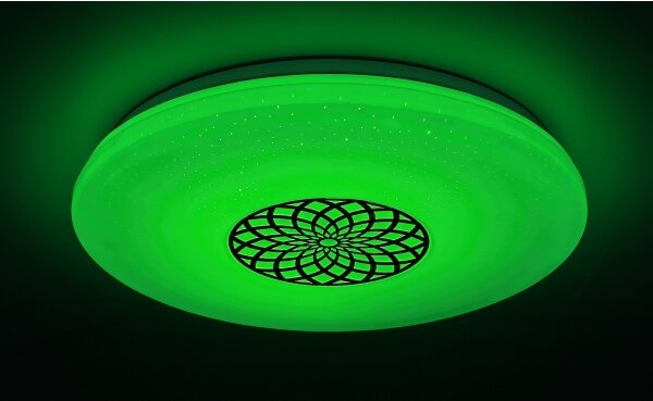 Rabalux 5364-LED RGB Stmievateľné stropné svietidlo OPHELIA LED/24W/230V Wi-Fi +DO