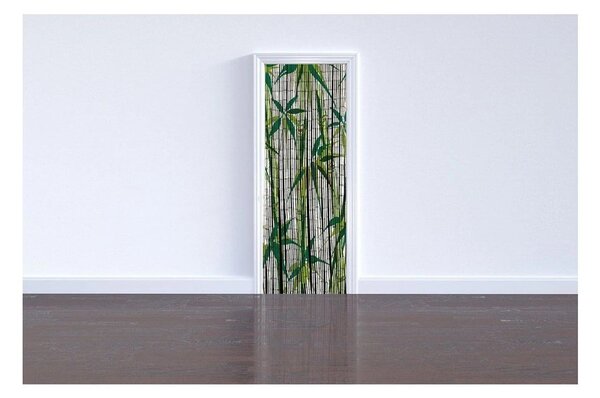 Zelený bambusový záves do dverí 200x90 cm Bamboo - Maximex