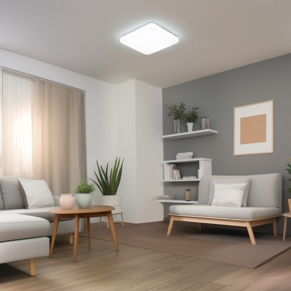 Brilagi - SMART LED stmievateľné stropné svietidlo LED/36W/230V 53x53 cm Wi-Fi Tuya + diaľkový ovládač