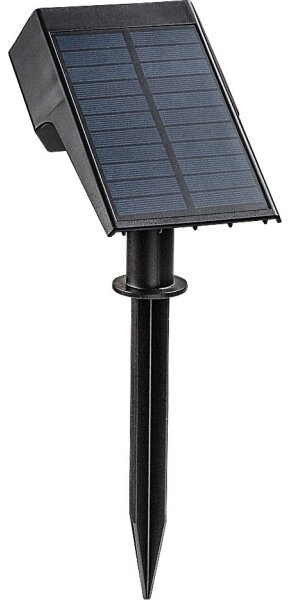 Rabalux 77088 - LED solárne svietidlo NANTES LED/0,5W/3,7V IP65 čierne