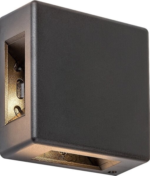 Rabalux 7317 - LED Vonkajšie nástenné svietidlo LIPPA LED/6W/230V IP54 čierna