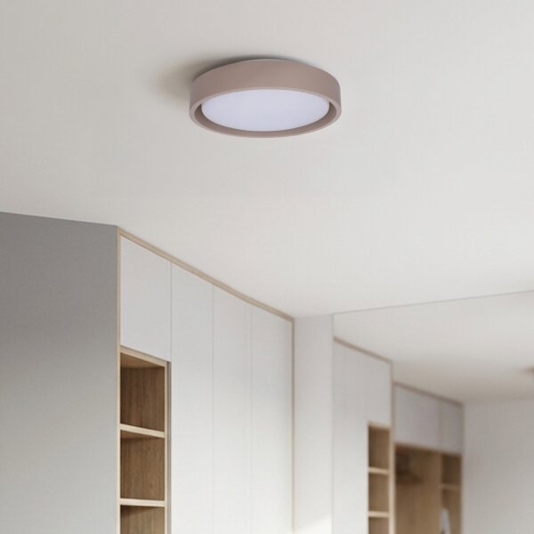 Brilagi - LED stropné svietidlo MATTEO LED/24W/230V pr. 31 cm taupe