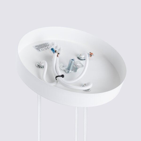 Brilagi - LED luster na lanku CRESTO 3xGU10/10W/230V biely