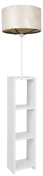 ASIR Stojacia lampa AYD-1799 biela ecru